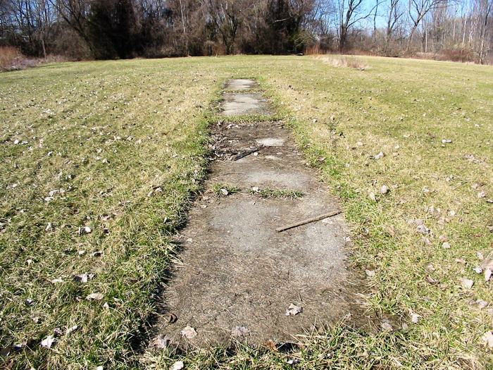 Walled Lake Drive-In Theatre - April 2003 Photo Of Lot (newer photo)
